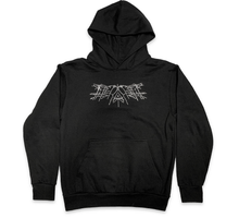 Load image into Gallery viewer, blacked out, black fasion, heavy weight, fasion hoodie
