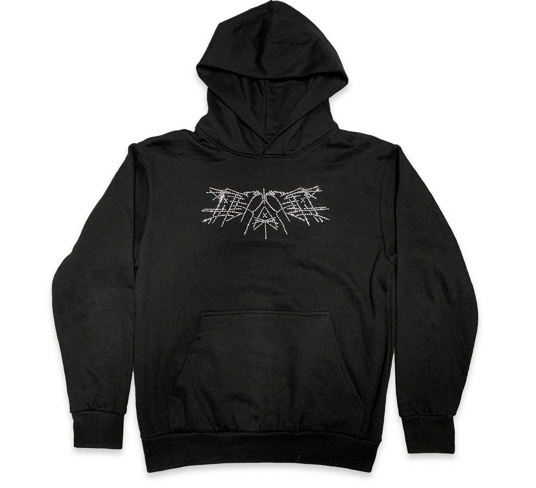 blacked out, black fasion, heavy weight, fasion hoodie